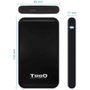 Tooq TQE-2528B Caja Externa para Disco Duro/SSD 2.5 Pulgadas USB 3.1 Gen 1 Negro